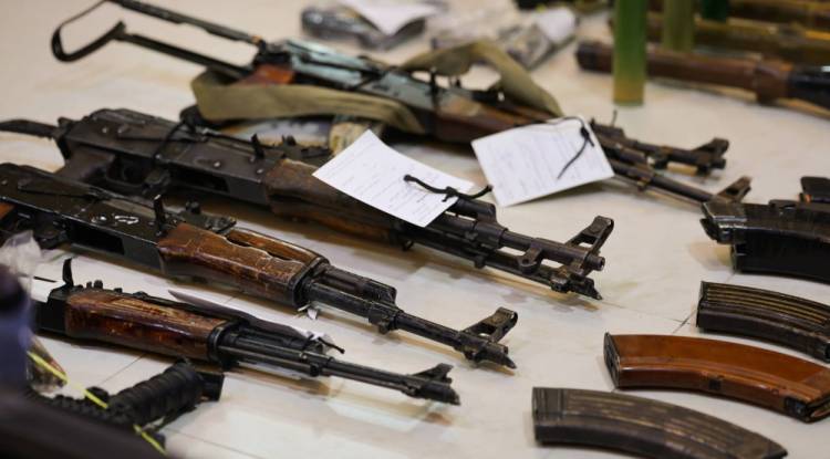 تفكيك عصابة سلب مسلح في حماة وضبط أسلحة وذخائر متنوعة