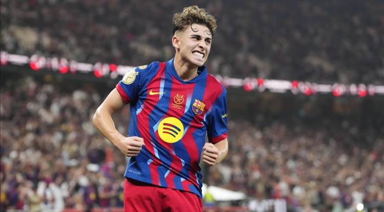 برشلونة يجدد عقد فيرمين لوبيز حتى 2031