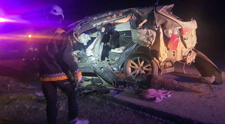 وفاة شخص وإصابة 3 آخرين بحادث سير على طريق دير الزور–تدمر