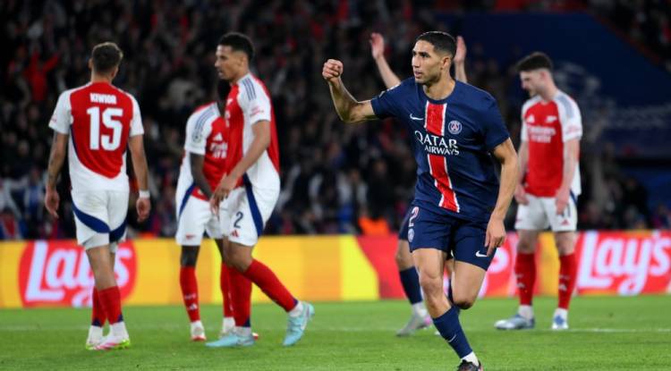 باريس سان جيرمان يتخطى آرسنال ويبلغ نهائي دوري أبطال أوروبا