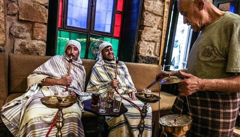 داخل حمام شعبي في دمشق