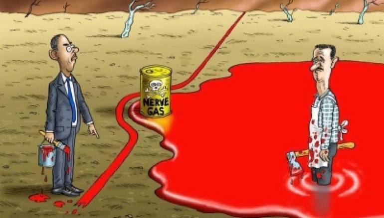 خطوط أوباما الحمراء...