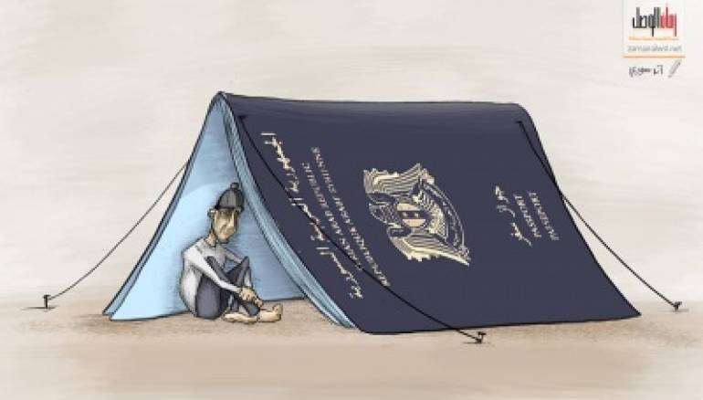خيمتي جواز سفري وصبر... أنا السوري