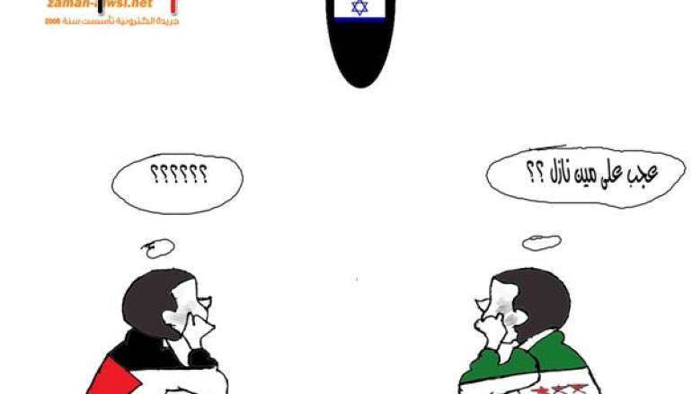 غزة وسوريا.. النظام واسرائيل 
