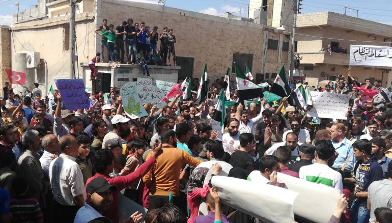 صور... المظاهرات تملأ أرض الشمال المحرر