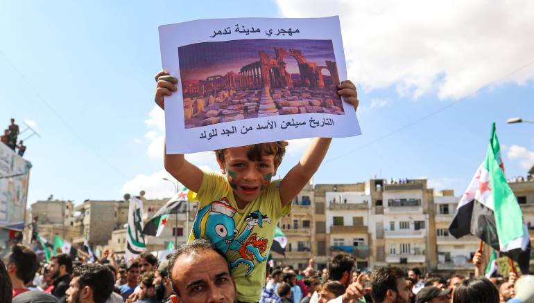 ادلب الجمعة 14 - 9
