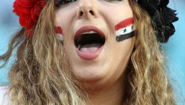 صور موالين في سيدني ودمشق، بعد مبارة #منتخب_الأسد واستراليا...