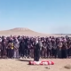 تشييع الطفل راشد العلاوي في دير الزور بعد جريمة مروّعة في لبنان