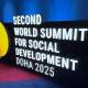 الدوحة.. بدء أعمال القمة العالمية الثانية للتنمية الاجتماعية